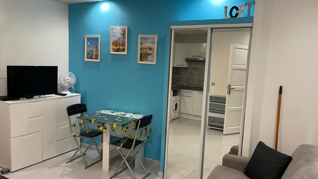 Studio Rue Pietonne Proche Plage Menton Eksteriør bilde