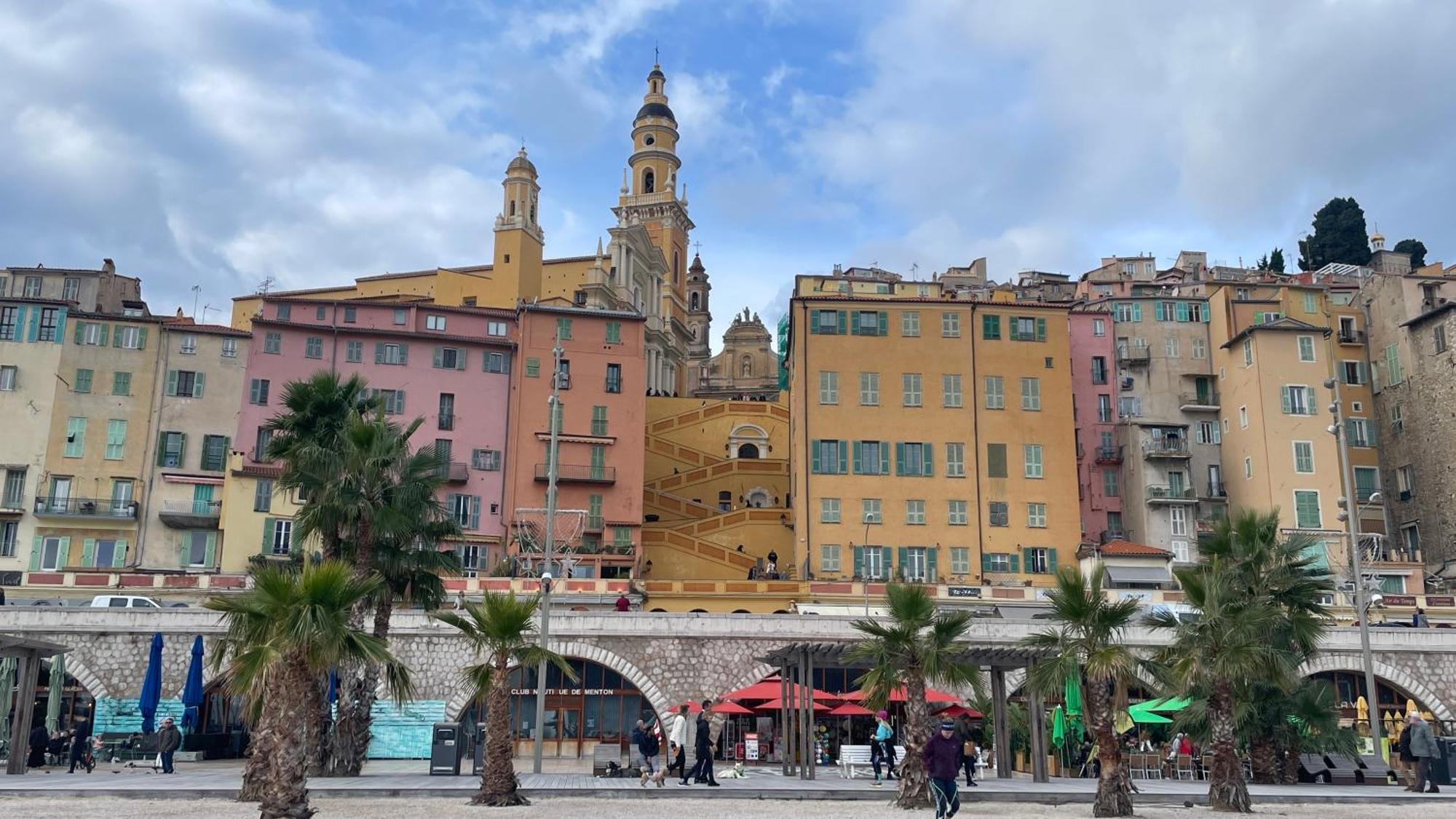 Studio Rue Pietonne Proche Plage Menton Eksteriør bilde
