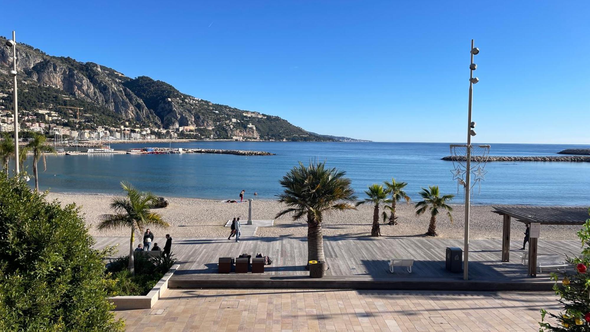 Studio Rue Pietonne Proche Plage Menton Eksteriør bilde